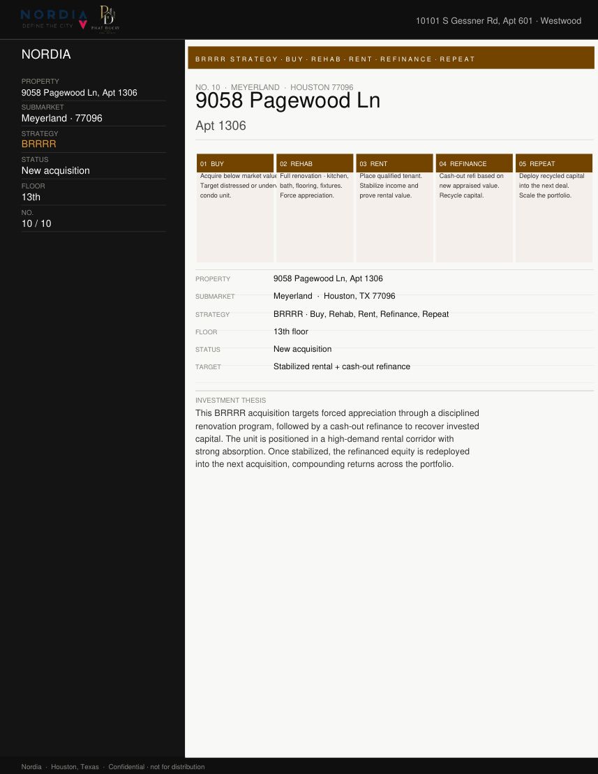 Pagewood Lane — The residence