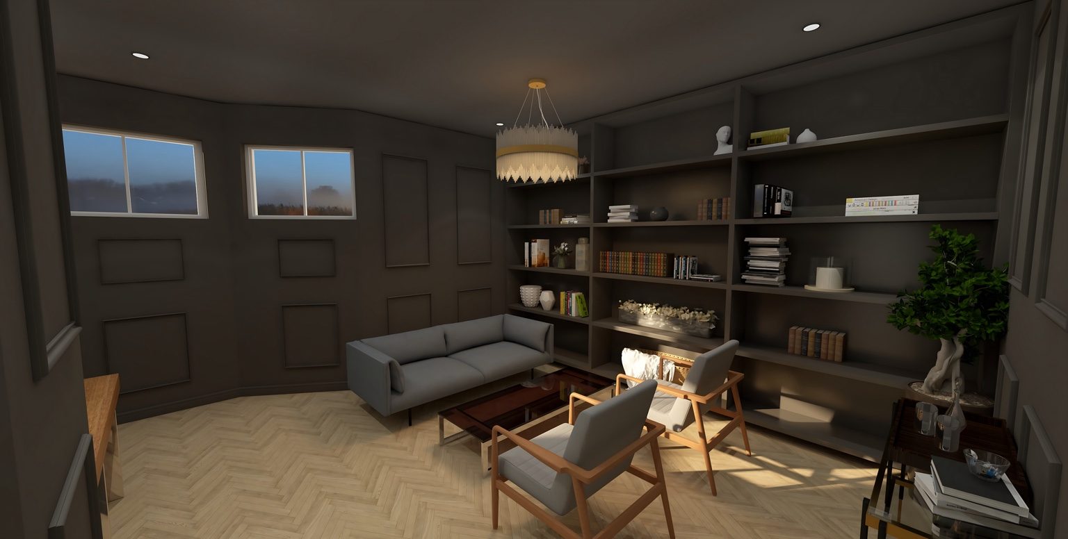 Potomac Drive — Interior detail