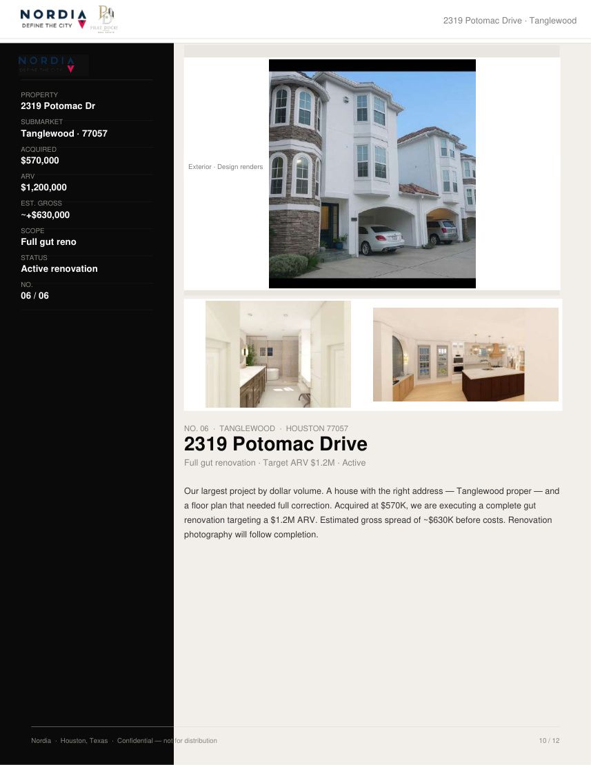Potomac Drive — Exterior