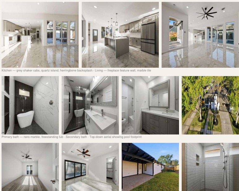 12284 Sugar Springs Rd. — The residence